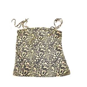 Fletch animal print sleeveless top